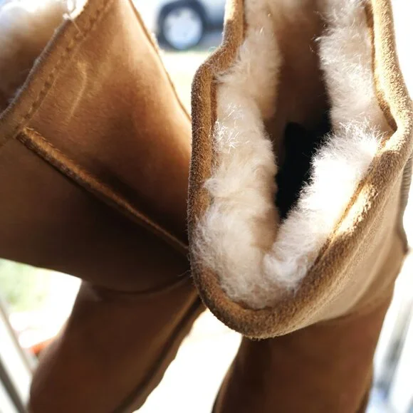 Bearpaw Elle Short Hickory Lined Warm Winter Boots - Picture 6 of 12